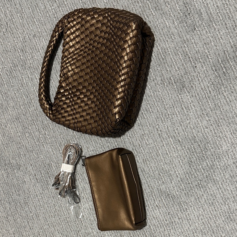 Source Unknown Brown Crossbody Bag